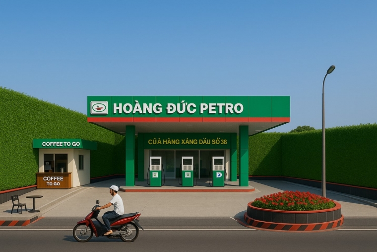 Cải Tạo Cảnh Quan Trạm Xăng Dầu